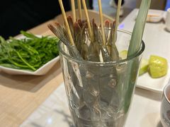 竹签虾-围炉夜话·潮汕卤水火锅(榕江店)