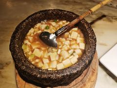石锅鸡汤豆腐-绿茶餐厅(西单老佛爷店)