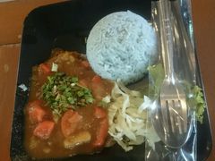 -蝶豆花蓝面条