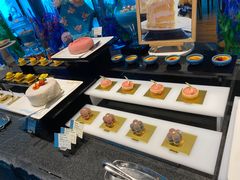 -海棠湾洲际-涛·海底餐厅·美人鱼·自助餐·海底隧道
