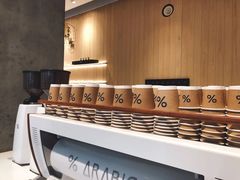 自助调料区-% Arabica阿拉比卡咖啡烘焙工坊