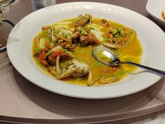 年糕毛豆炒蟹-泓历皇朝酒店(东亭店)