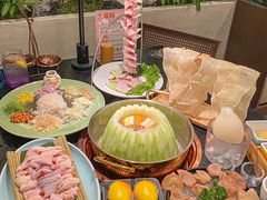 -得意咚瓜·顺德鱼生·冬瓜盅火锅