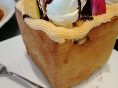 冰淇淋水果厚多士-铜小馆(1891时光道店)