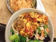米皮和什錦棍麵-秦香陕西食府(华贸天地店)