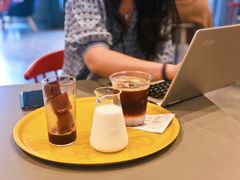 黑砖拿铁-dotcom coffee古点咖啡(致真大厦店)
