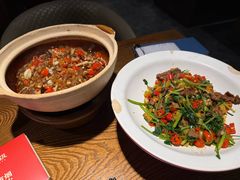 野山椒香菜牛肉-恰饭·老长沙市井菜(天河客运站店)
