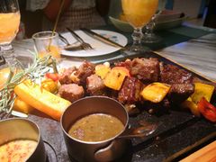 田园澳洲骰子牛肉-蜜桃花开·中西融合菜E&W(南长街店)