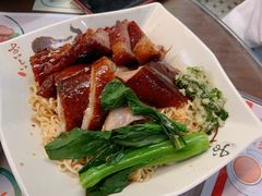 叉烧煎双蛋饭-兰芳园(上环店)