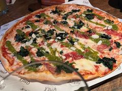 菠菜奶酪披萨-Q MEX 库迈墨西哥餐吧(三里屯店)
