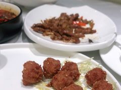 干炸丸子-民福居烤鸭店(石榴庄店)