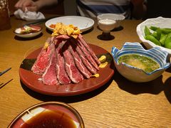 生拌牛肉-水之惠鲜鱼料理(王府大街店)