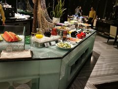 自助取餐区-唐拉雅秀酒店-西锦汇空中BBQ·思创餐厅