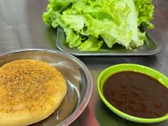 火烧-老三李村河底戳子肉(总店)