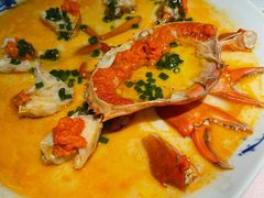 蒸蛋葱油珍宝蟹-蟹榭·本帮江浙菜·蟹宴(五角场合生汇商场店)