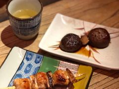 鸡腿夹京葱-酒窝烧鸟(科华街店)