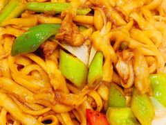 五花肉炒刀削面-韩师傅老大同刀削面(北苑路店)