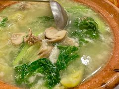咸蛋黄芥菜煲-紫金食坊(江南西路店)