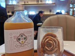 冠军玫瑰冰奶茶-柠檬树茶餐厅(海雅缤纷城店)