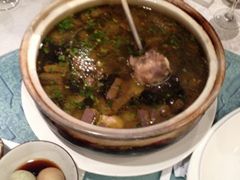 鸭血原味母鸡汤-久宴·天目湖大鱼头(恐龙园店)