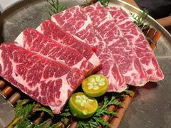 -草家酱蟹炭火烤肉店(珲春南路一店)