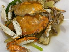 葱姜炒梭子蟹-舟山小海鲜大排档(稻香新村店)