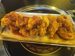 蒜香酱油无骨炸鸡-包装马车·韩国料理·포장마차