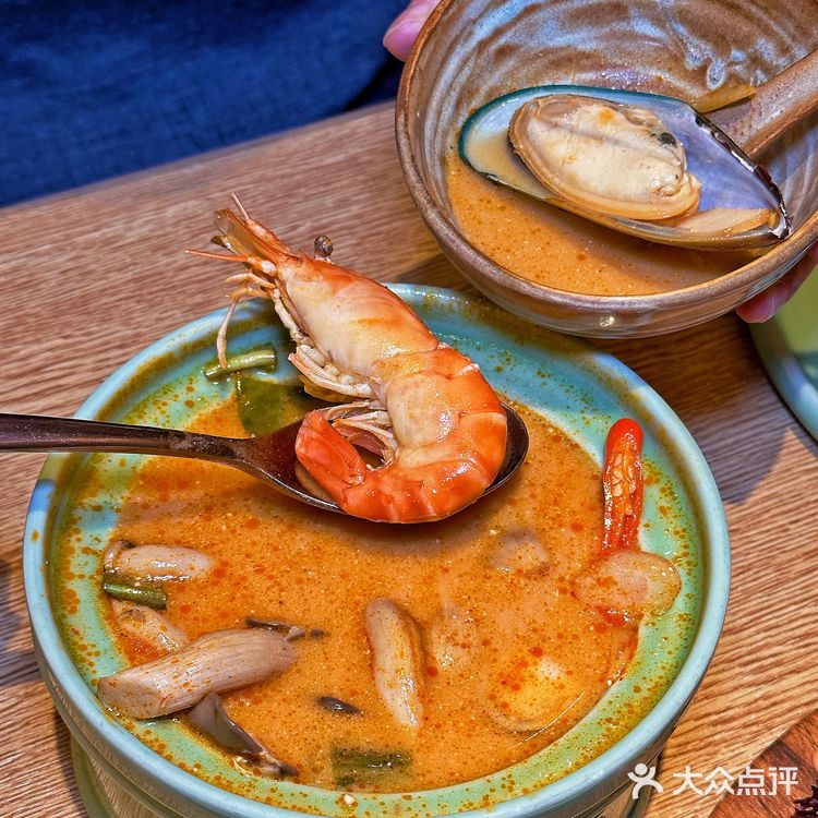 🔥米其林泰国菜餐厅，咖喱都被你玩出神了‼️