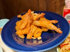 梨球果仁虾-小吊梨汤·北京菜·烤鸭(鸟巢店)