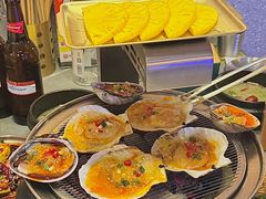 -围炉肉舍•炭烤活鳗•丹东海鲜烤肉(步行街店)