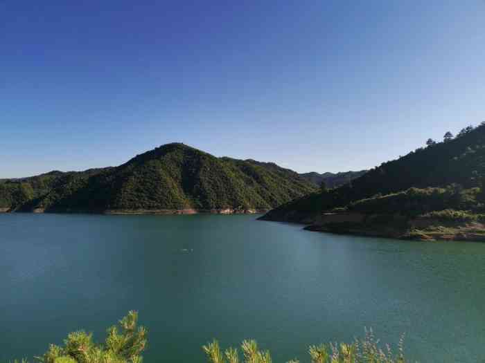 恒山水库-"远观水库,似乎每一座山周围都会有一个水库.