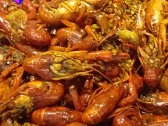 爆炒小龙虾-欢乐牧场海鲜烤肉自助(牡丹园店)