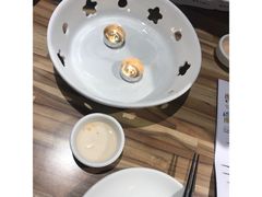 餐具摆设-陈鹏鹏潮汕菜(欢乐海岸 海边景观店)