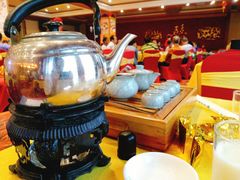 自助取餐区-得利古月庄早茶