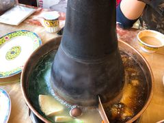 鸳鸯锅-清真马家美食城•海鲜•青岛菜•火锅(延安三路店)