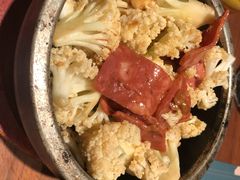 生炒有机菜花-大树餐厅(益田假日店)