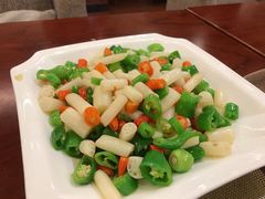 爆炒藕尖-简家·海鲜盛宴(下沙店)