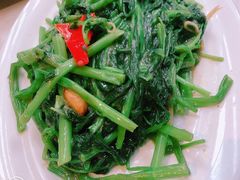 虾酱炒空心菜-肥仔文澳门猪骨煲(南京西路店)