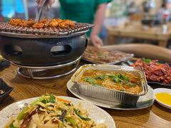 锡纸海鲜金针菇-大壮家原味烤肉(兴华北街店)