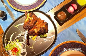 Indian-Style Grilled Thick Cut Lamb Chop