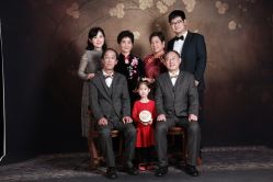 -时光纪亲子全家福照相馆(静安店母女写真父母纪念照)