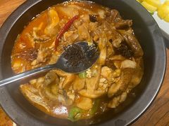 黑松茸牛肝菌焖牛蛙-云海肴云南菜(正大广场店)