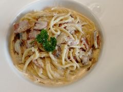 奶油培根意面-青麦家·融合餐厅(江岛智立方店)