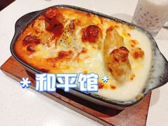 鸡扒龙利鱼鸳鸯焗饭-和平馆·地道港澳茶餐厅(西门口店)