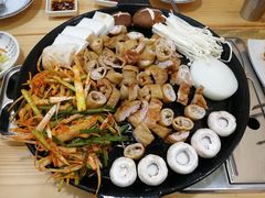 烤肥肠-24 新村雪浓汤(长白山烤肉店)