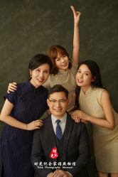 -时光纪亲子全家福照相馆(静安店母女写真父母纪念照)