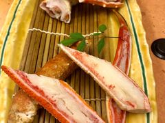 水煮螃蟹配醋-蟹道乐(道顿堀本店)