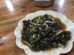 紫苏酸笋炒石螺-南记食粥坊·宵夜大排档(莲花总店)