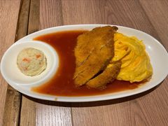 茄汁猪排蛋包饭-玛格萝妮比萨屋(四平店)