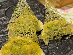 网皮韭菜煎饺-白天鹅宾馆-玉堂春暖餐厅